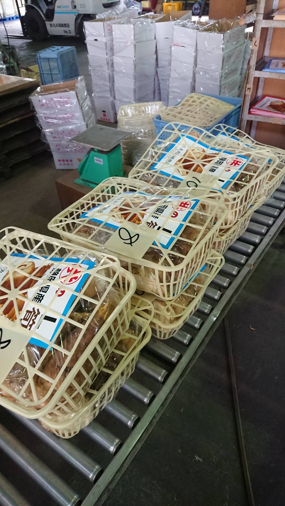 たけのこの籠写真